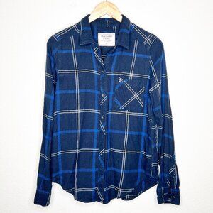 ABERCROMBIE & FITCH AF Women's Plaid Button Down